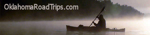 Recreational Kayaking Near Lake Eufaula on the North Canadian River